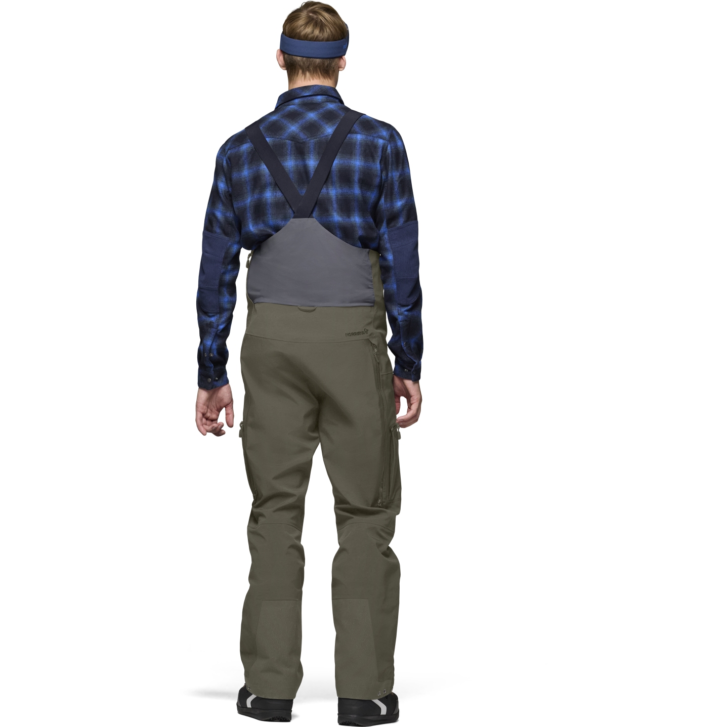 Norrona tamok Gore-Tex Performance Shell Bib Pants Men - Beluga