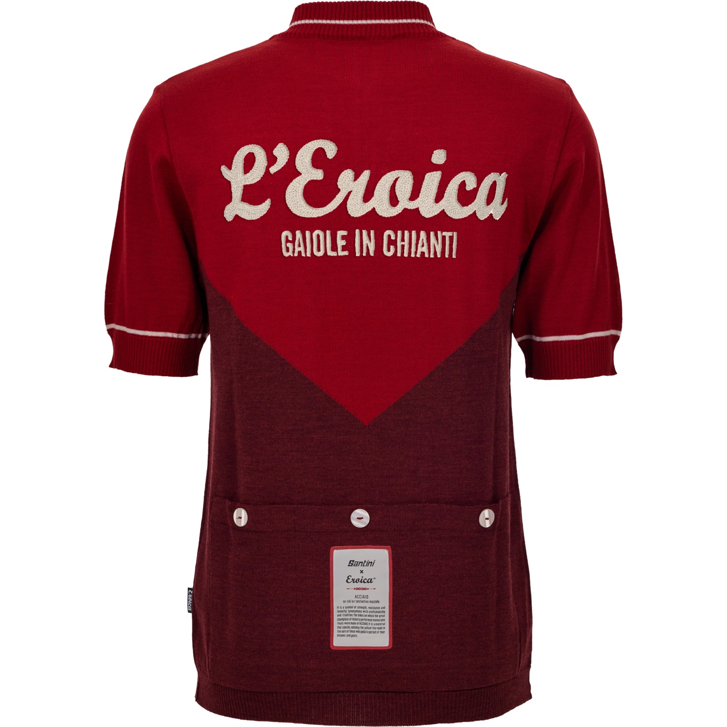 Santini Eroica 29° Gaiole Short Sleeve Wool Jersey Men ER1114E29GA