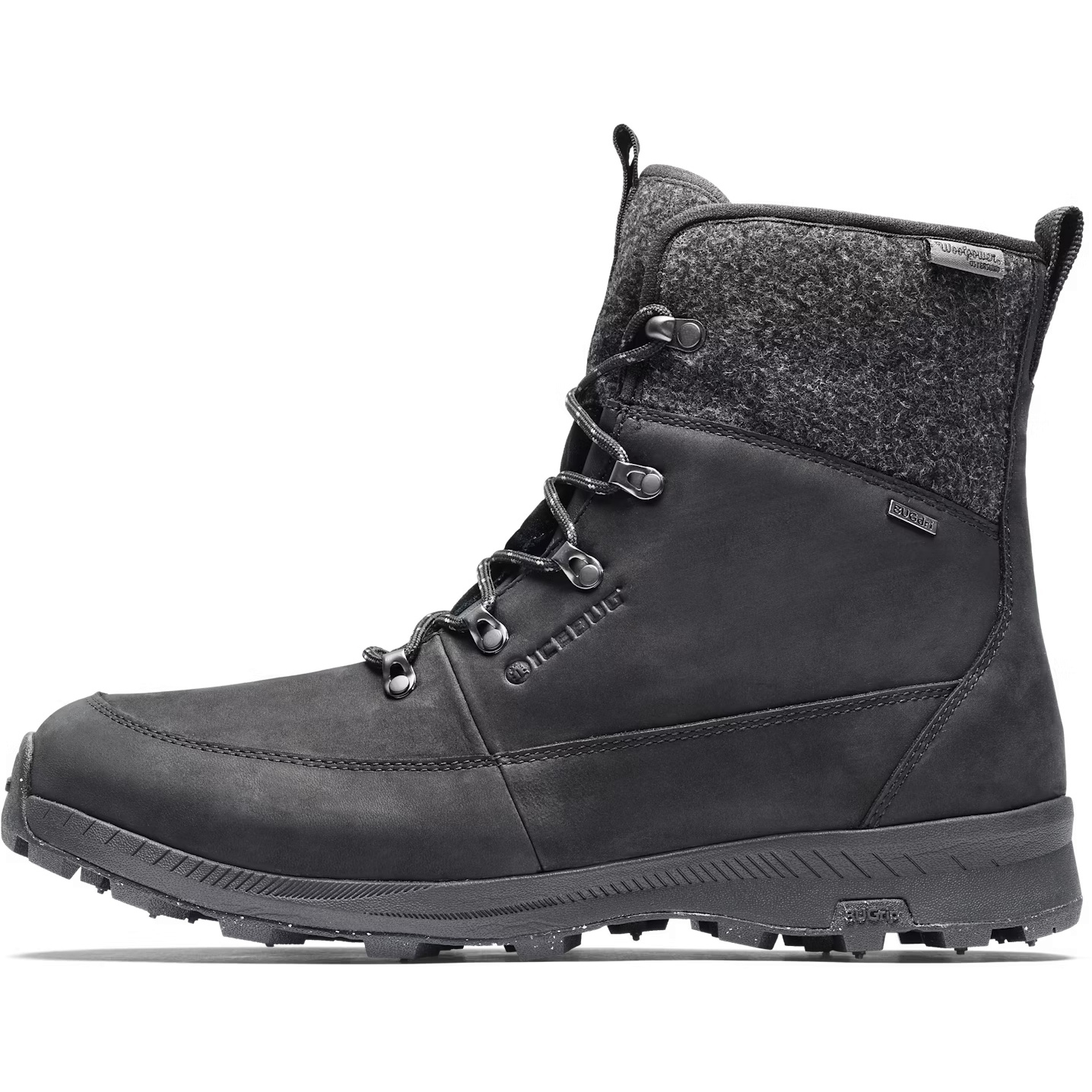Produktbild von Icebug Adak ReWool BUGrip Winterstiefel Herren - schwarz/grau