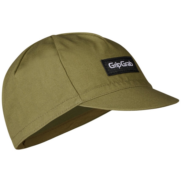 Picture of GripGrab Classic Cotton Cycling Cap - Olive Green