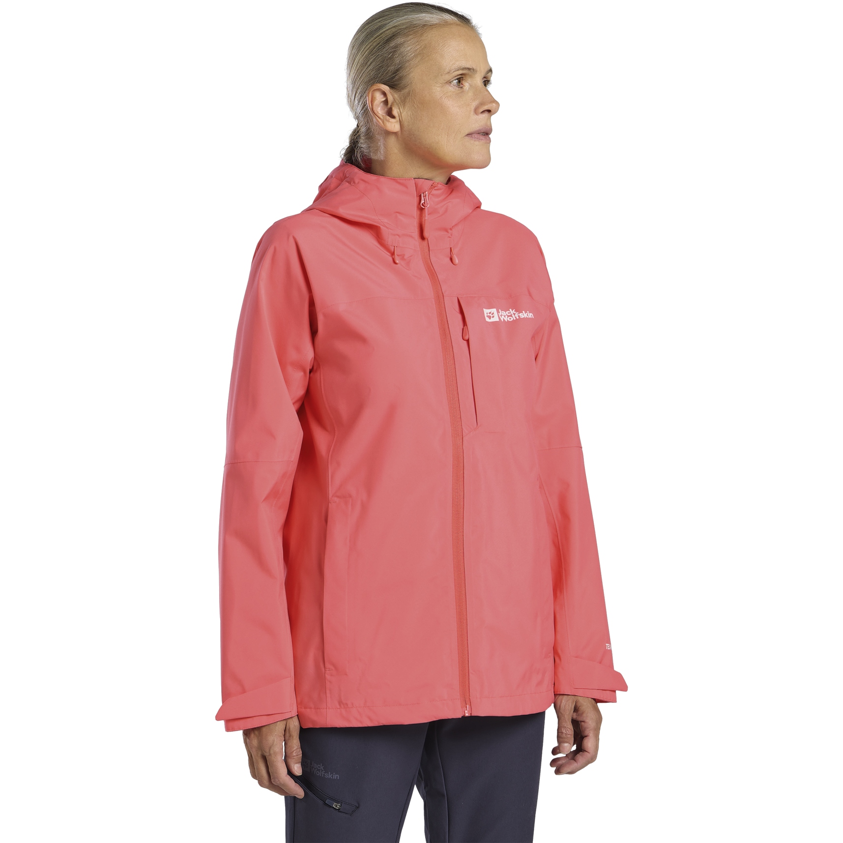 Produktbild von Jack Wolfskin Tempest 2L Jacke Damen - sunset coral