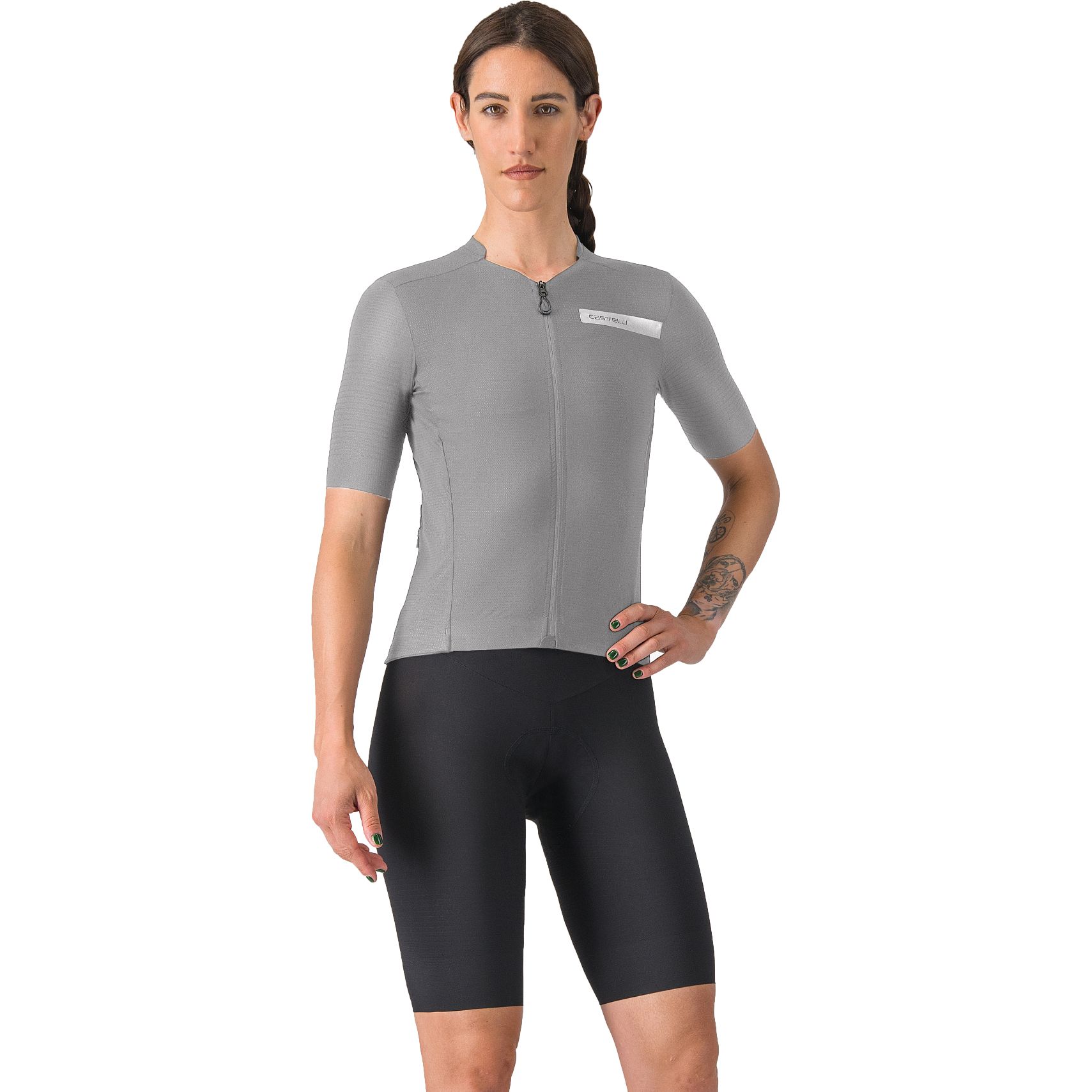 Женский свитер Castelli Premio Evo - серый vortex 860