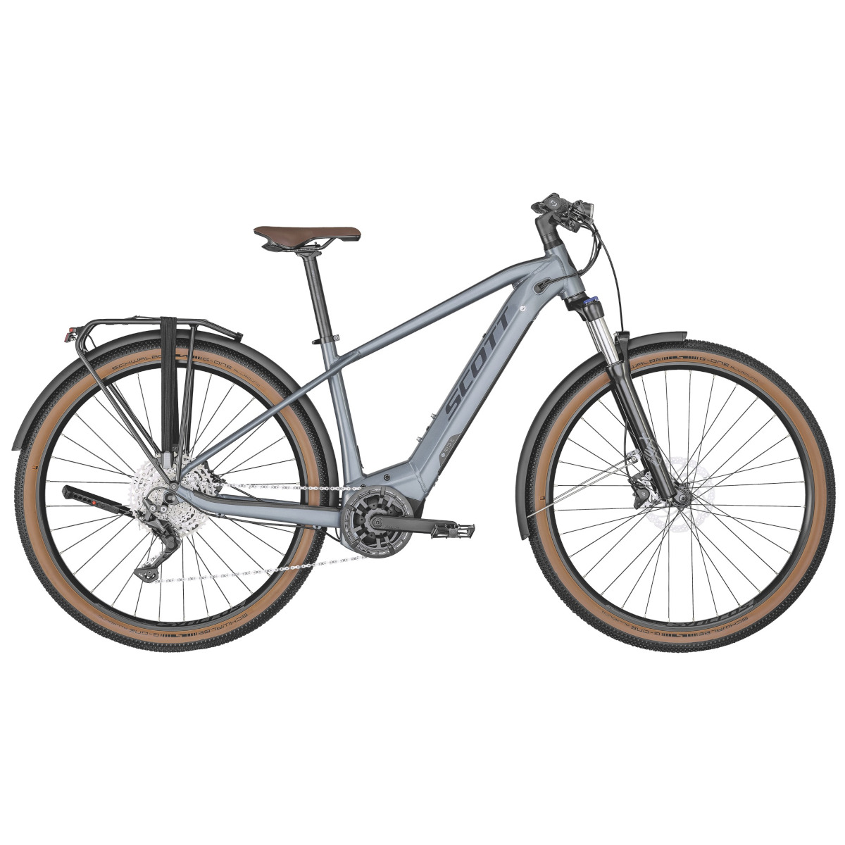 Produktbild von SCOTT AXIS eRIDE 20 - Herren Trekking E-Bike - 2022 - dolphin grey gloss / black