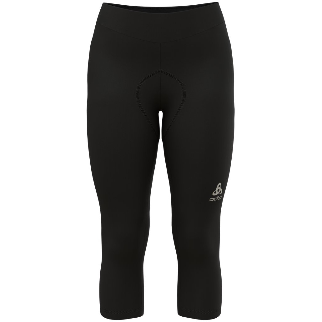 Picture of Odlo Essentials 3/4 Length Cycling Tights Women - black