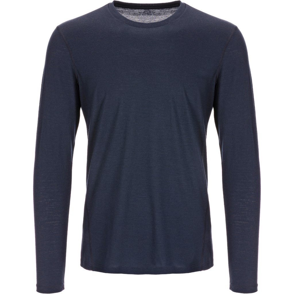 Produktbild von SUPER.NATURAL Base Langarmshirt 175 - Navy Blazer