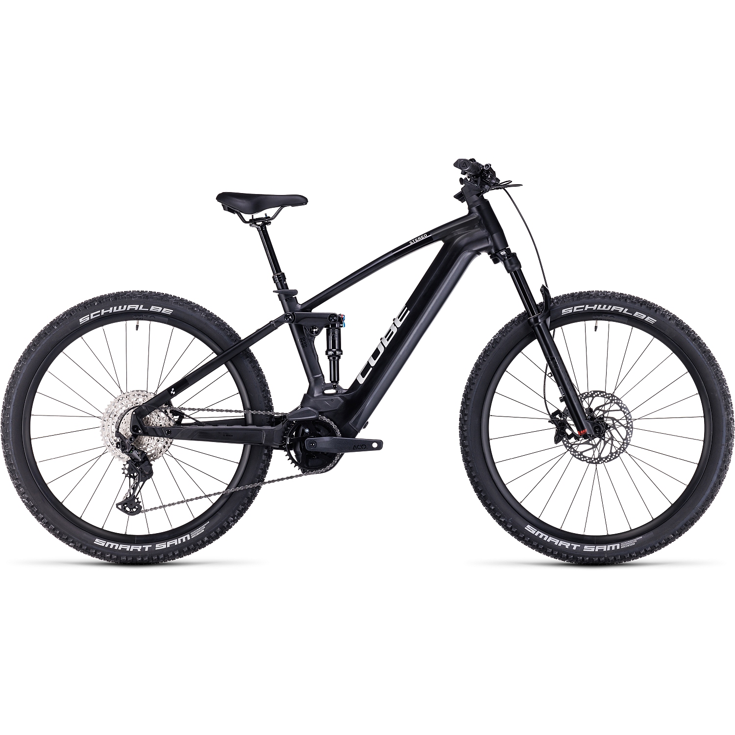 Picture of CUBE STEREO HYBRID 120 SLX 750 - Electric Mountainbike - 2023 - black / metal