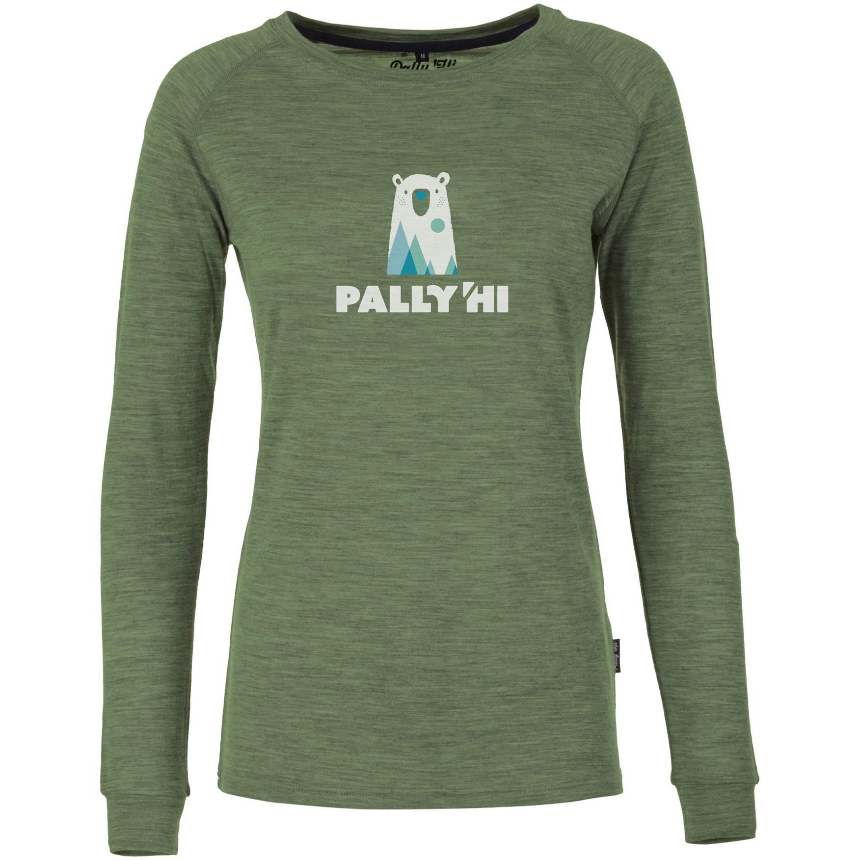 Productfoto van Pally&#039;Hi Hemisbear Dames Shirt met Lange Mouwen - watermint