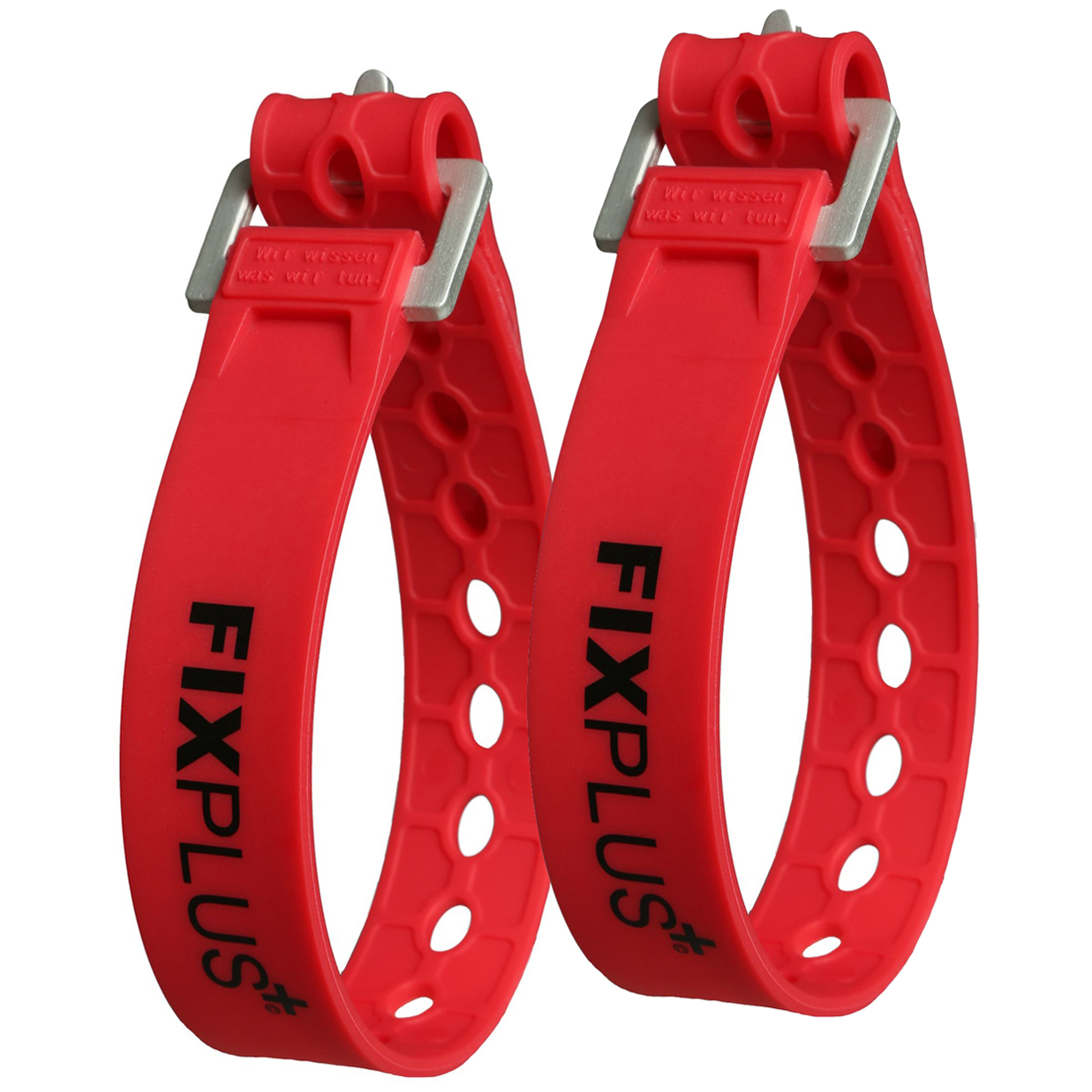 Productfoto van FixPlus Strap 23cm - 2 pcs - red