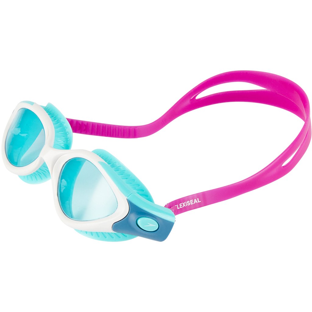 Image of Speedo Futura Biofuse Flexiseal Female Diva/White Peppermint Swimming Goggle