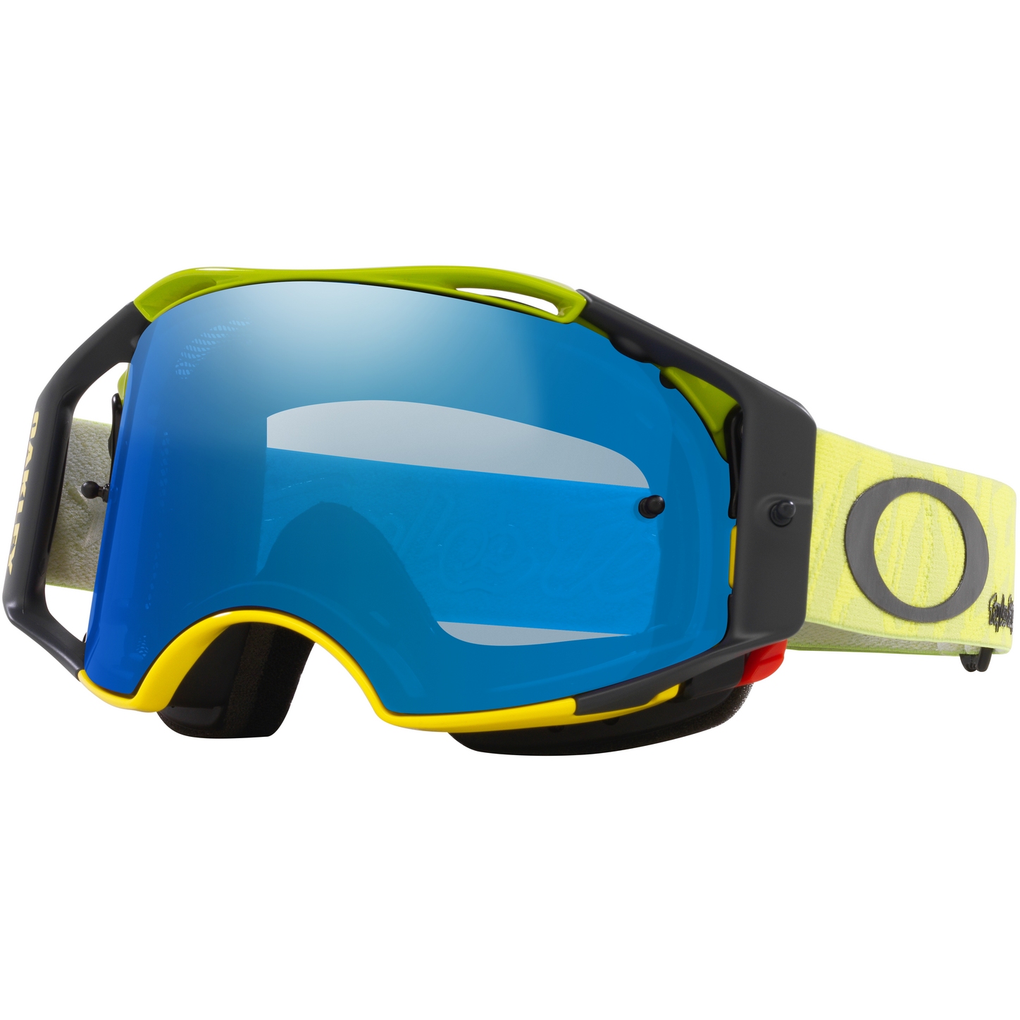 Picture of Oakley Airbrake MTB Goggle - Troy Lee Design Trippy Black/Prizm Mx Torch - OO7107-19