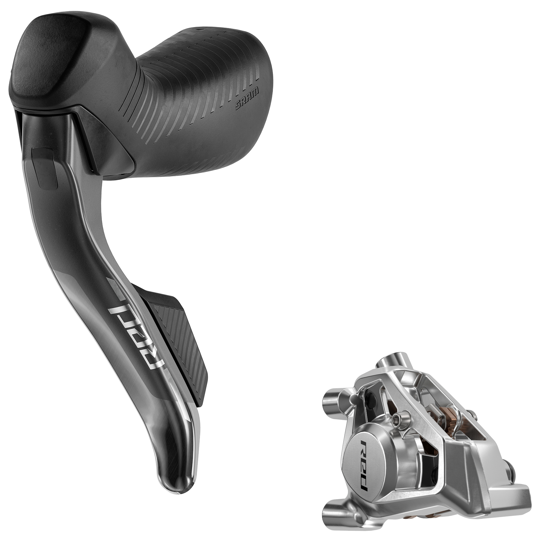 Picture of SRAM RED AXS HRD Shift-Brake Control + Hydraulic Disc Brake | Flat Mount | 2x12-speed | E1 - front | left