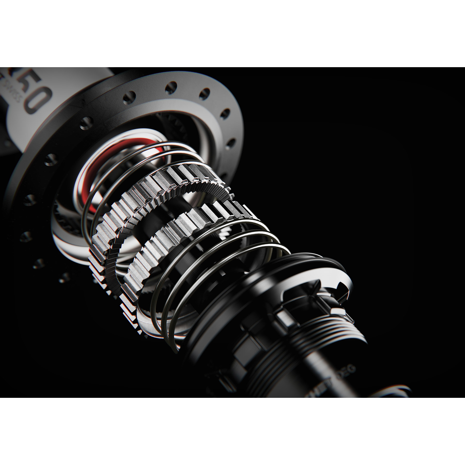 DT Swiss 350 Rear Hub - Classic | Centerlock | Ratchet DEG 72