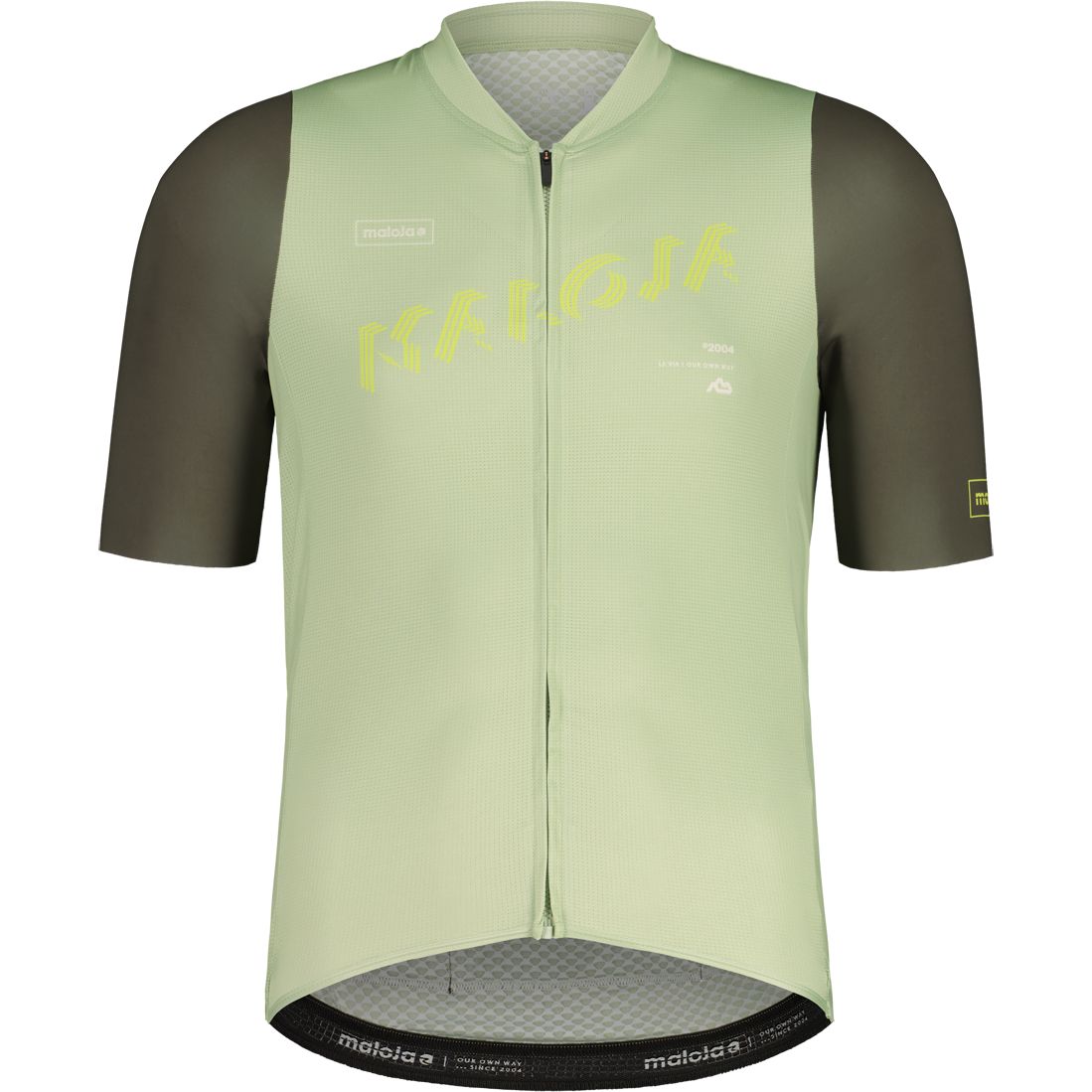 Bild von Maloja PlassaM. 1/2 Roadbike Kurzarmtrikot Herren - fennel multi 1123