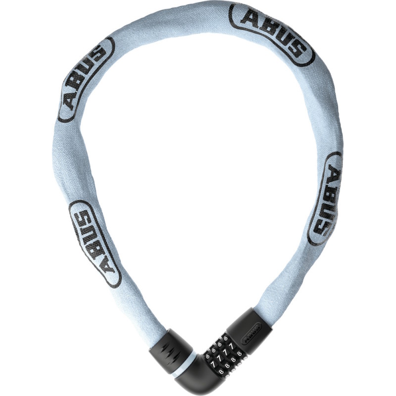 ABUS Tresor 6807C - Замок на цепочке длиной 110 см - светло-голубой