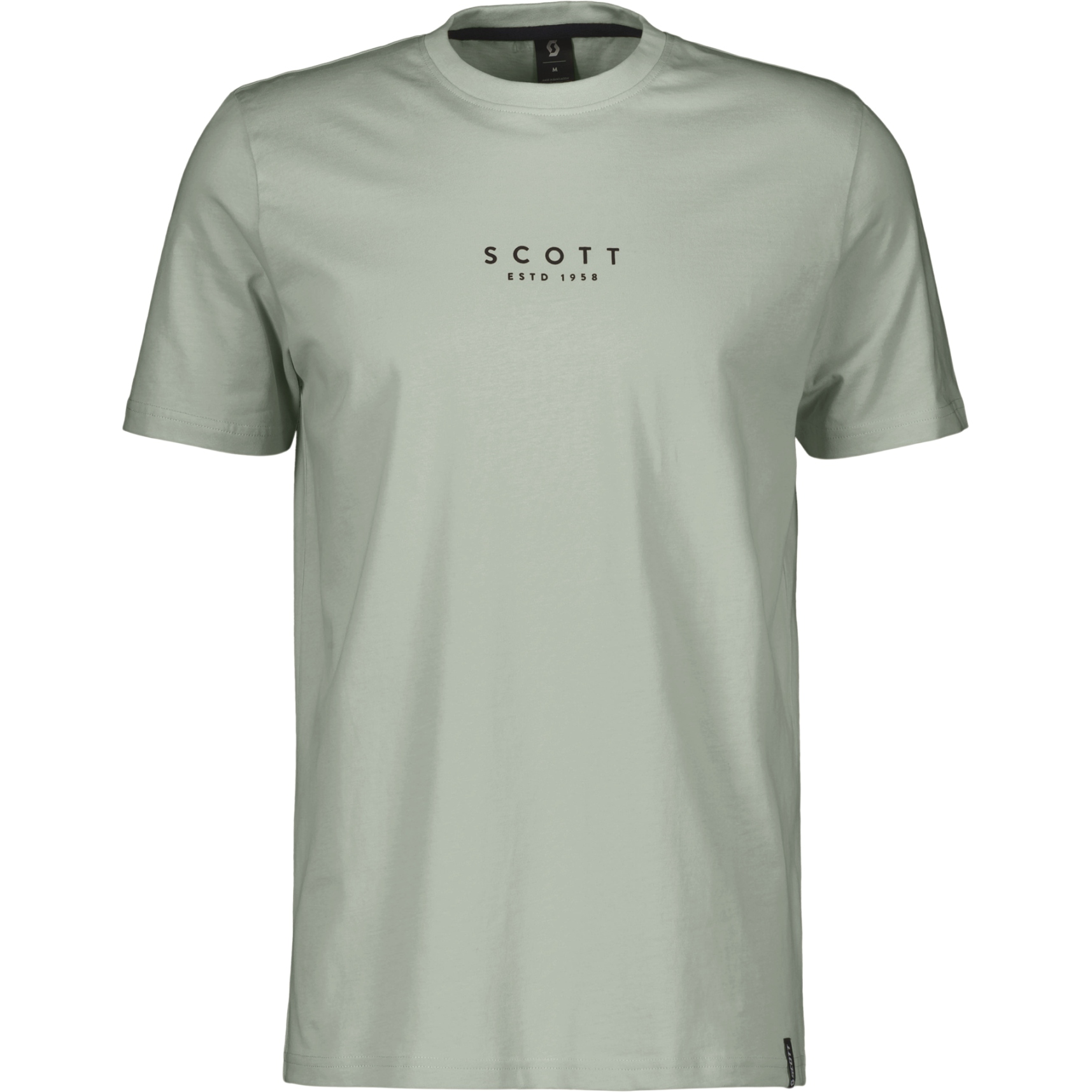 Мужская футболка SCOTT Typo с коротким рукавом - серый с напылением grey