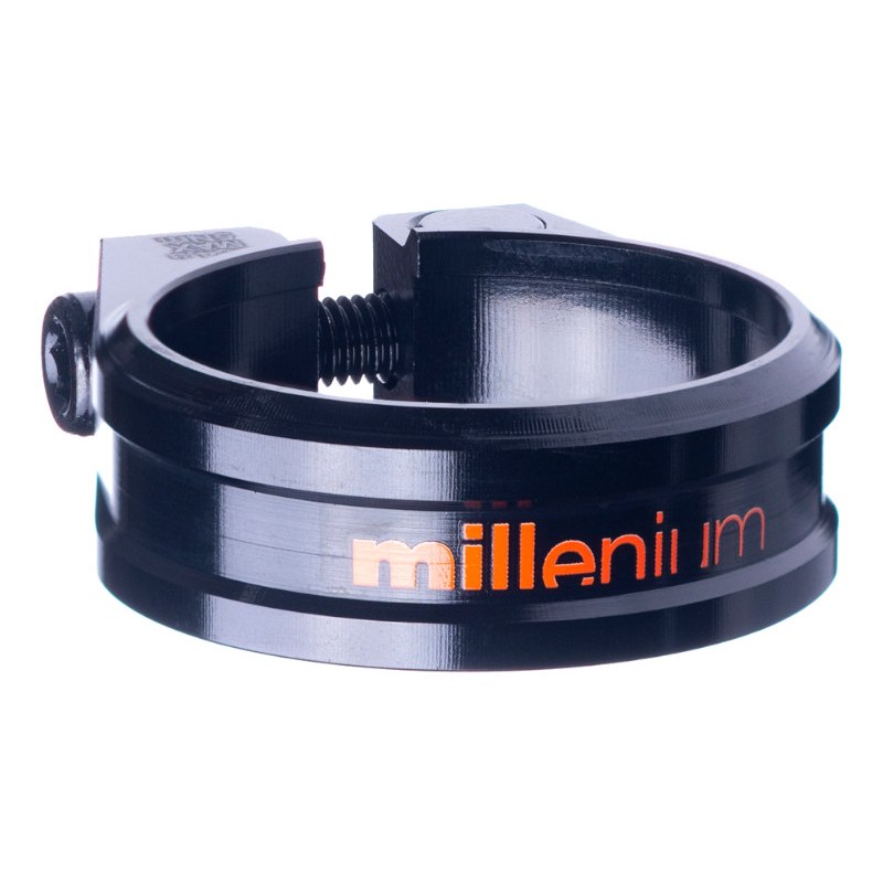 Produktbild von Sixpack Millenium Sattelklemme 34,9mm - schwarz/orange