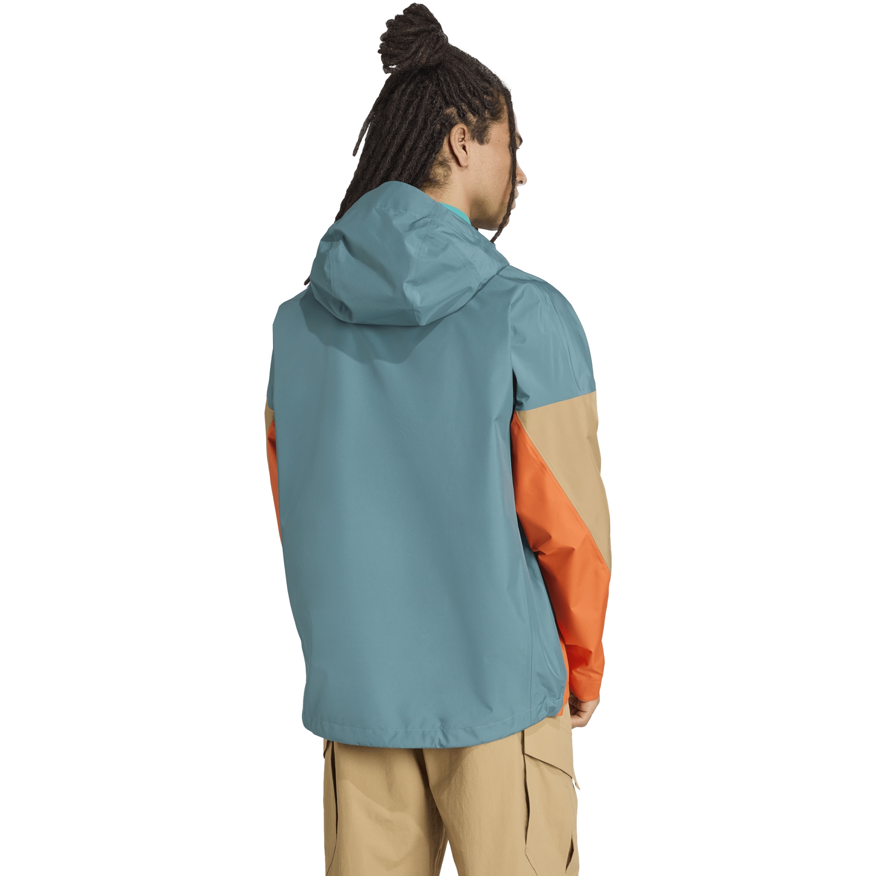 adidas TERREX Xploric 2.5L Climaproof Anorak Men - preloved teal