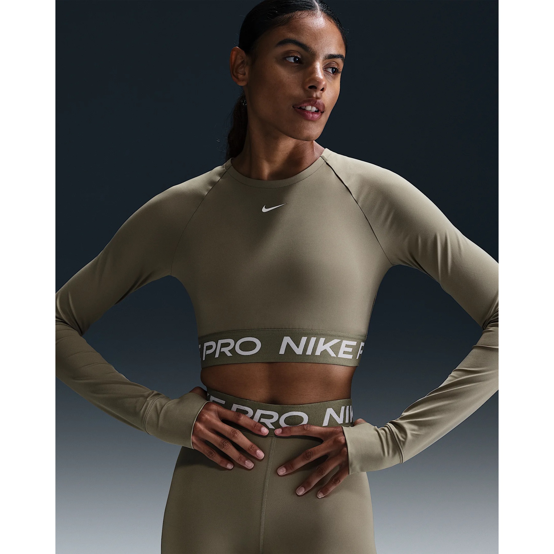 Nike Pro Nike Piece Set Women's Nike Pro Dri-FIT Crop Long