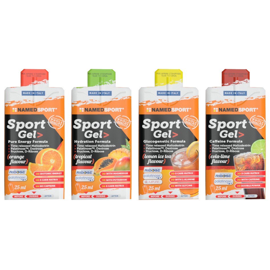 Productfoto van NAMEDSPORT Sport Gel met Koolhydraten - 25 ml