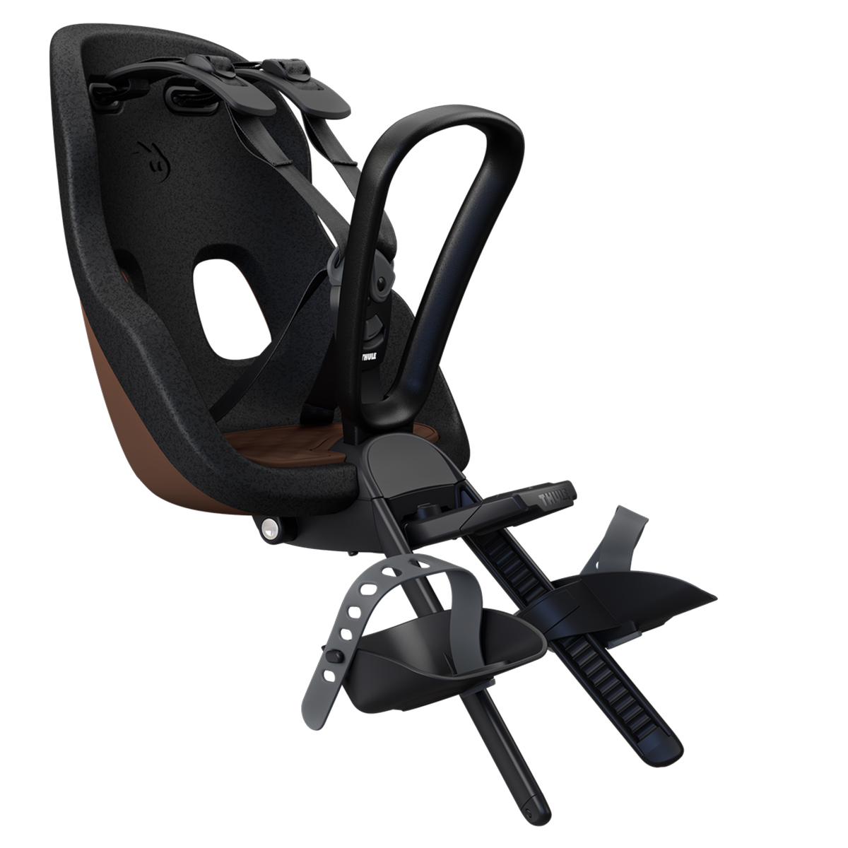 Produktbild von Thule Yepp Nexxt 2 Mini Fahrrad-Kindersitz - Frontmontage - Chocolate Brown