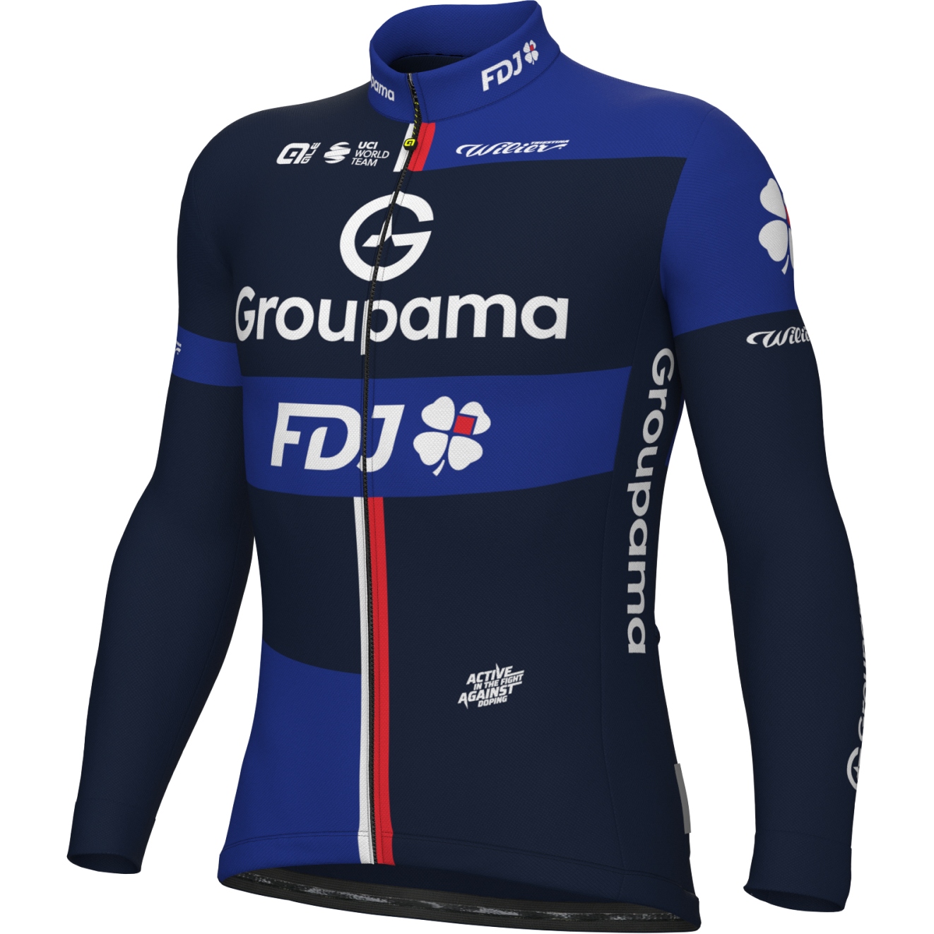 Produktbild von Alé Pro Team Langarmtrikot Herren - Groupama FDJ