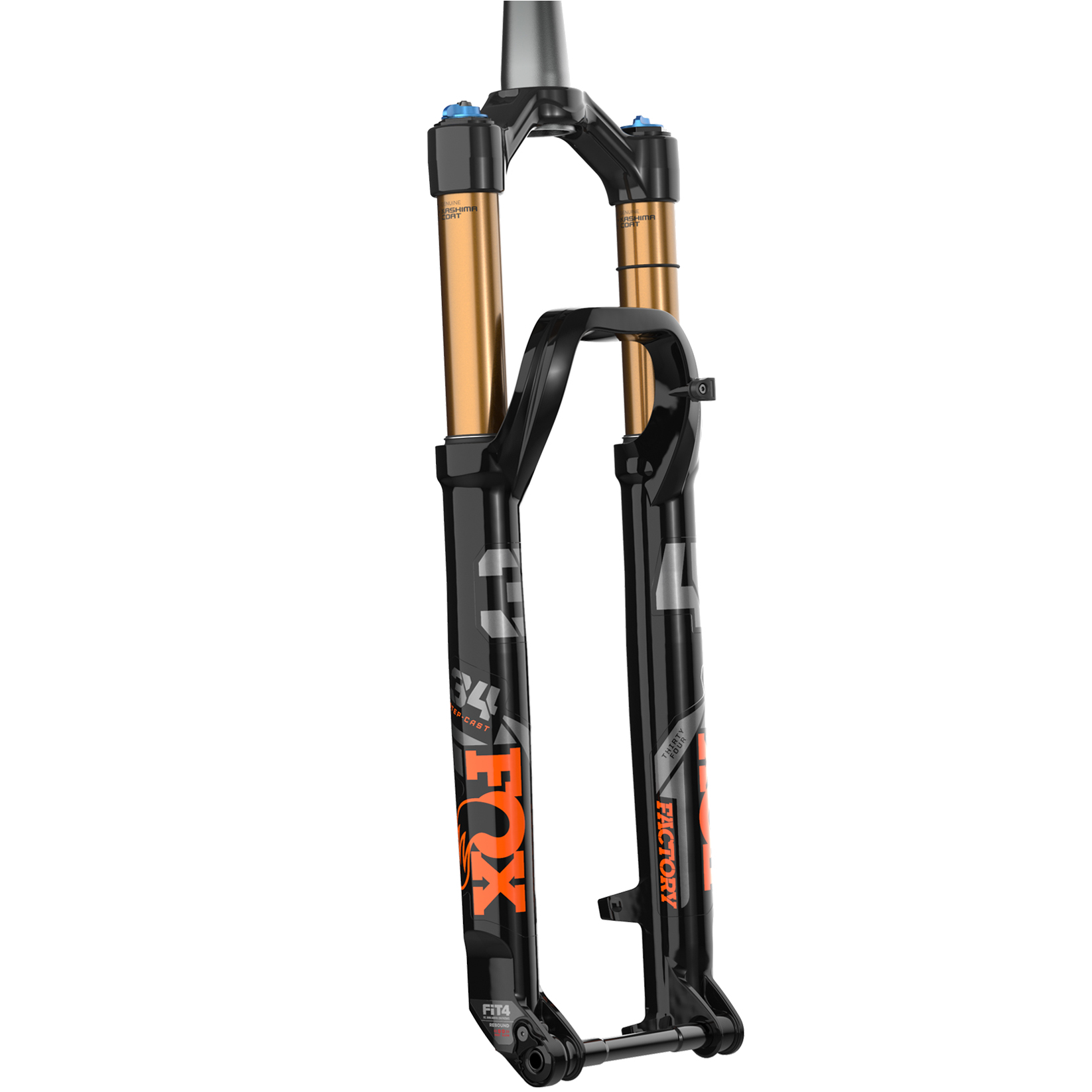 Picture of FOX 34 Step-Cast Float FIT4 Factory 27.5&quot; Fork - 120mm - 44mm Offset - Tapered - 15x110mm Boost Kabolt - black