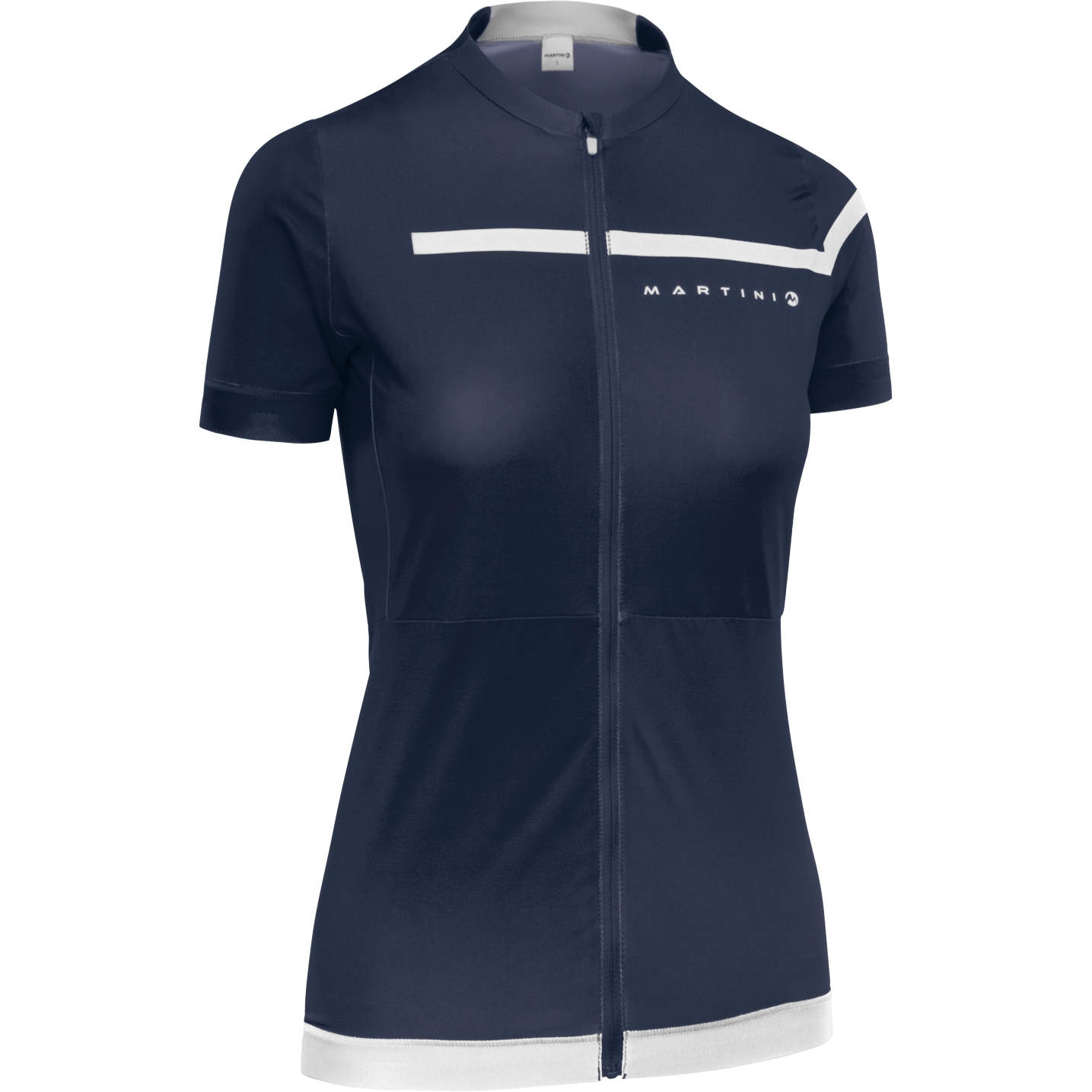 Productfoto van Martini Sportswear Vuelta Fietsshirt met Korte Mouwen Dames - true navy/white 306 19R8