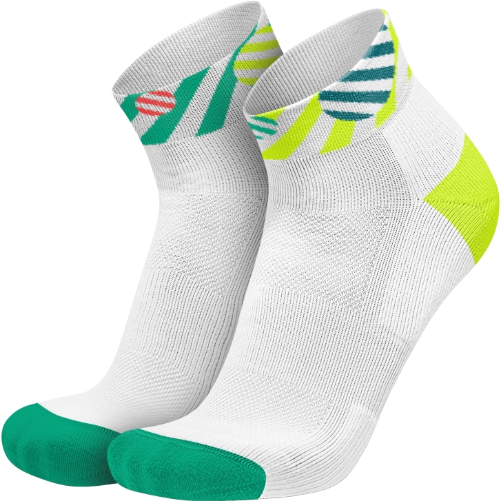 Picture of INCYLENCE Running Globes Short Socks - Green Canary