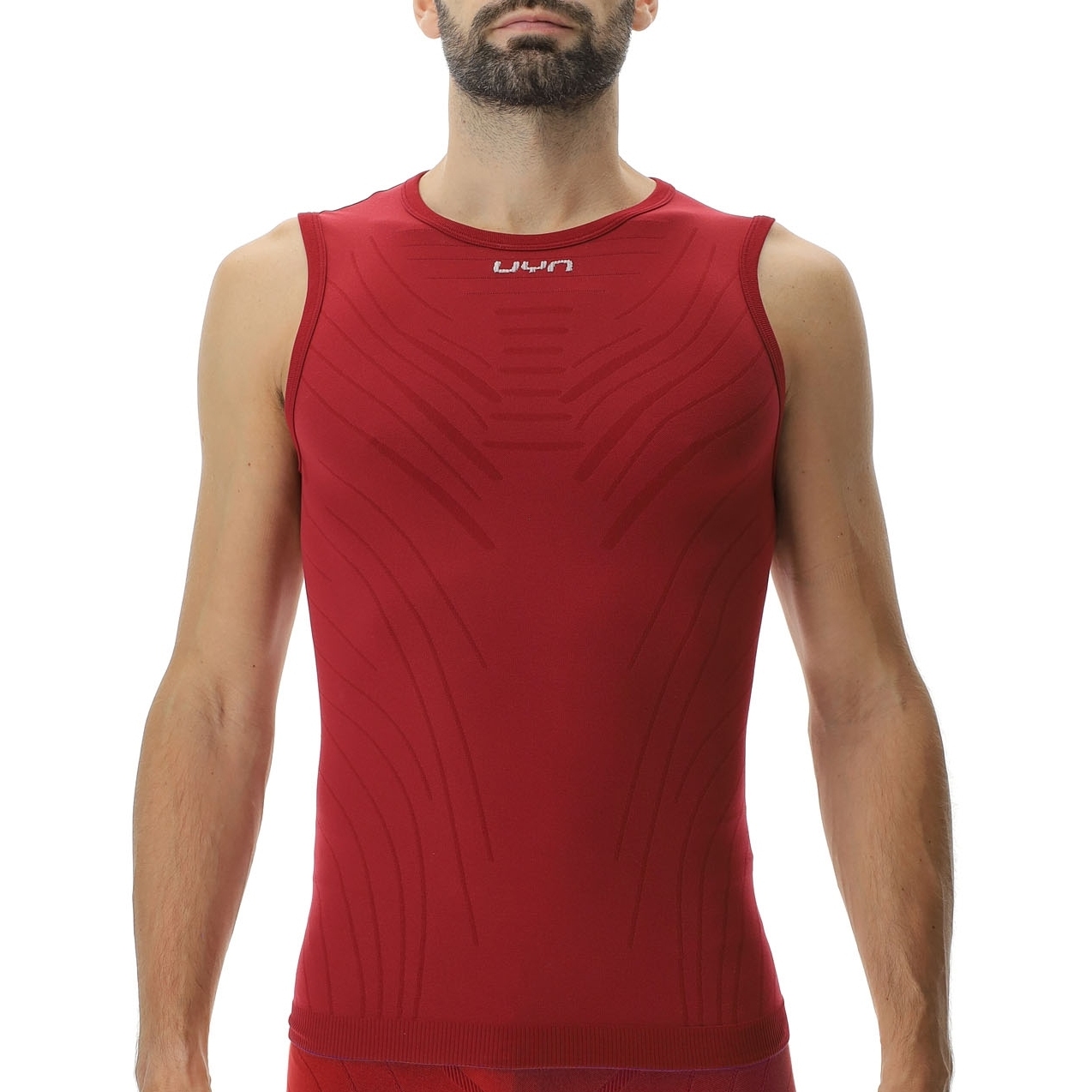 Picture of UYN Motyon 2.0 Sleeveless Shirt Men - Sofisticated Red