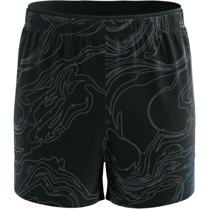 Compressport Performance Running Shorts Men black/aurora BIKE24