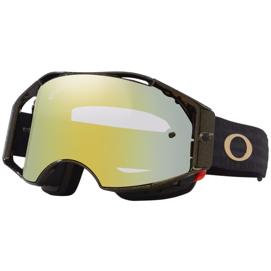 Productfoto van Oakley Airbrake MTB Goggle - 50th Anniversary/24K Iridium - OO7107-28