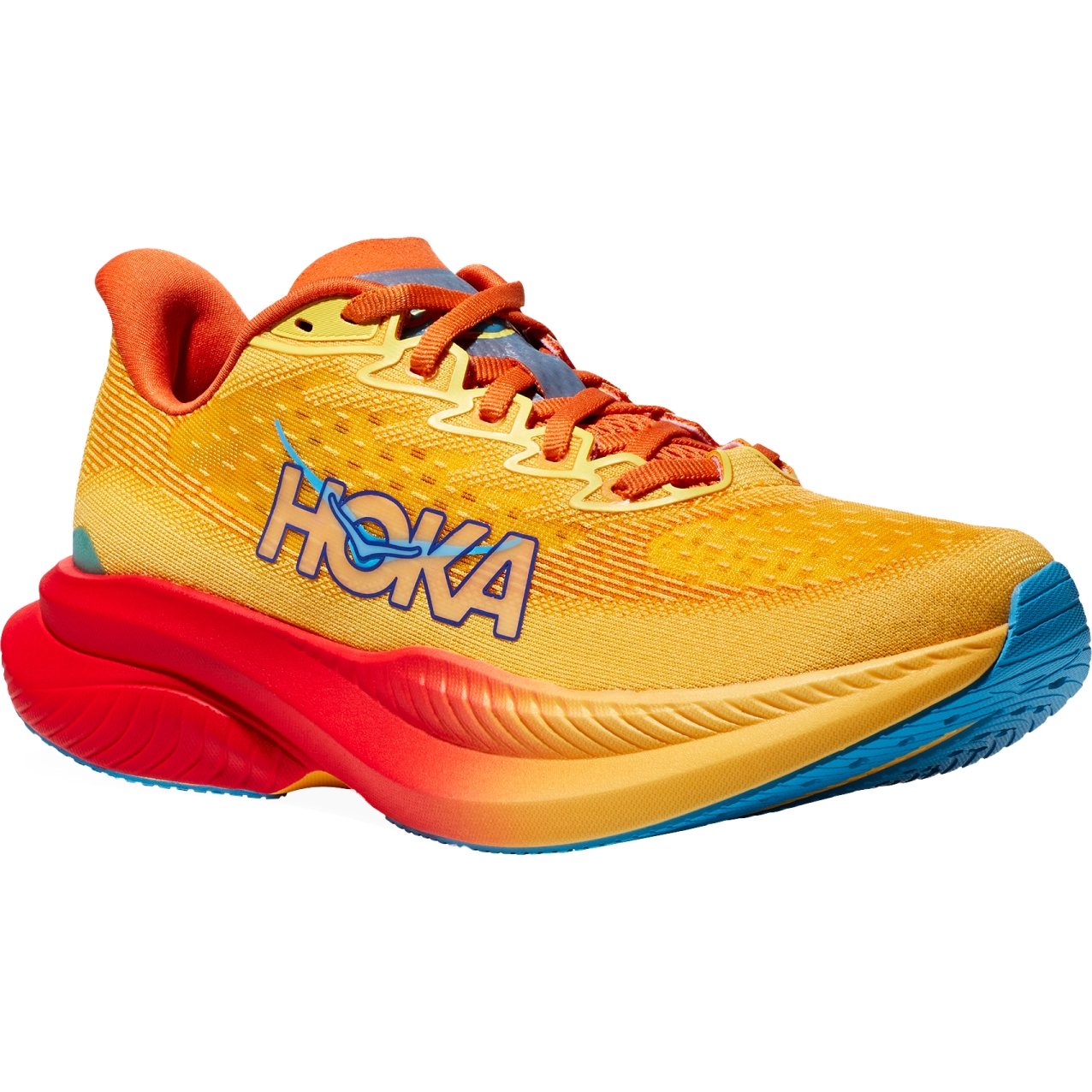 Picture of Hoka Mach 6 Running Shoes Men - poppy / squash