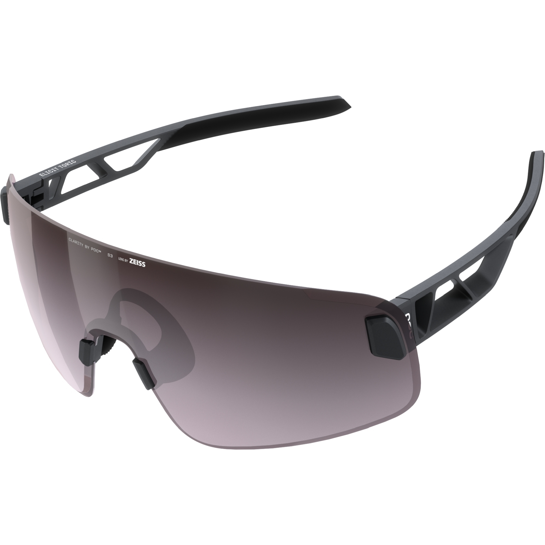 Produktbild von POC Elicit Toric Brille - Uranium Black / Clarity Road/Sunny Silver + Clear
