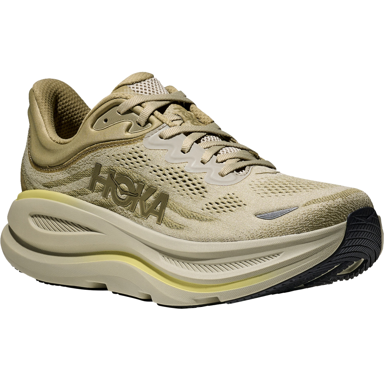 Kuva tuotteesta Hoka Bondi 9 Running Shoes Men - grassland / oyster mushroom