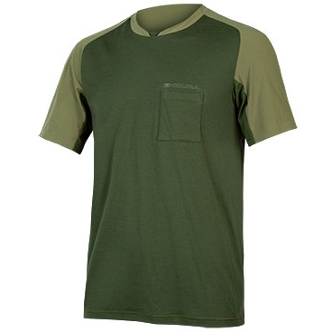 Picture of Endura GV500 Foyle T-Shirt - olive green