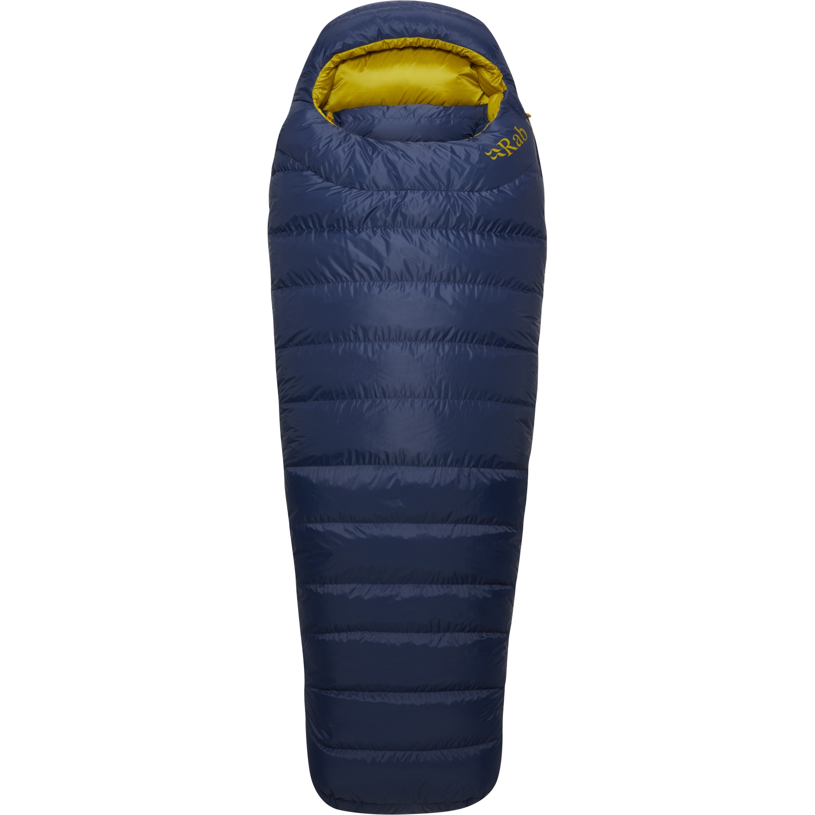 Picture of Rab Ascent Pro 600 Down Sleeping Bag Women - Zipper left - deep ink