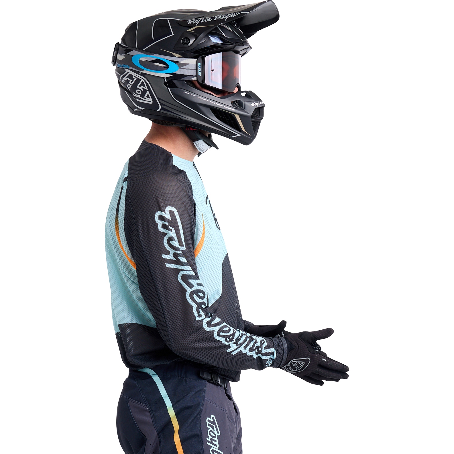 Troy Lee Designs GP Air Mono Motocross Hose - Dark Blue, Größe 28 Zoll