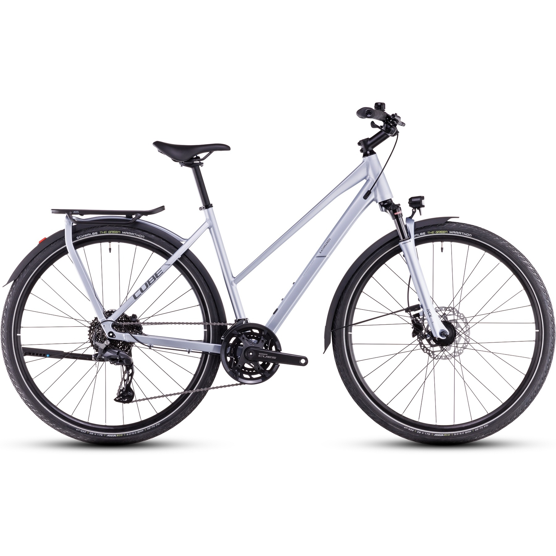 Produktbild von CUBE KATHMANDU Pro - Damen Trekkingrad - 2025 - silverblue / grey
