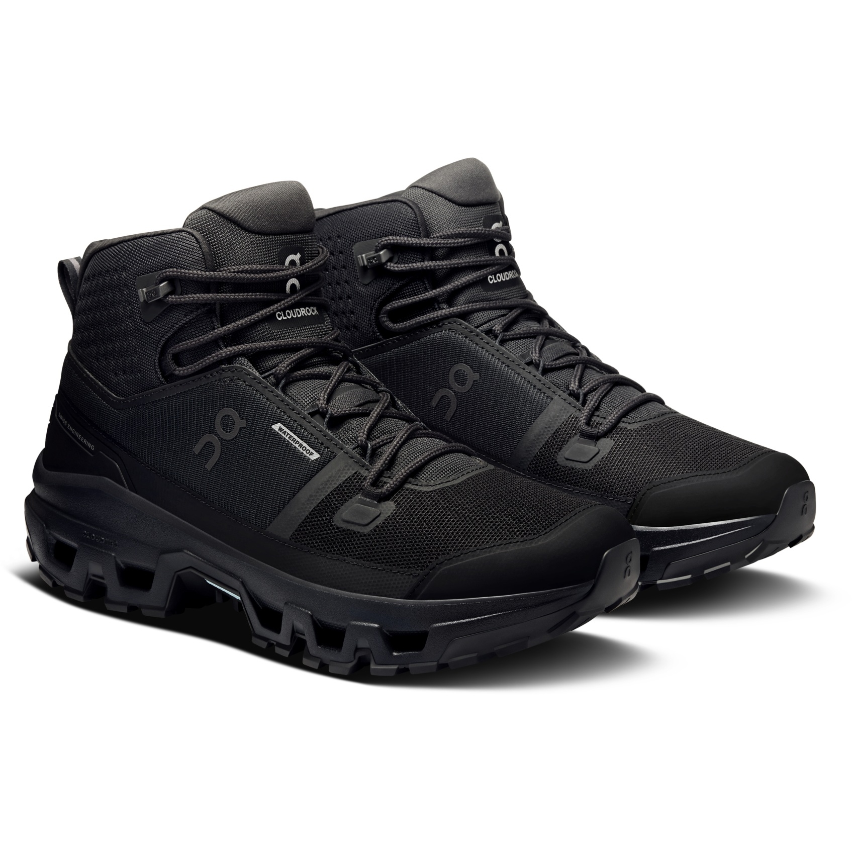 Immagine prodotto da On Scarpe da Escursionismo Uomo - Cloudrock Mid Waterproof - Nero | Nero