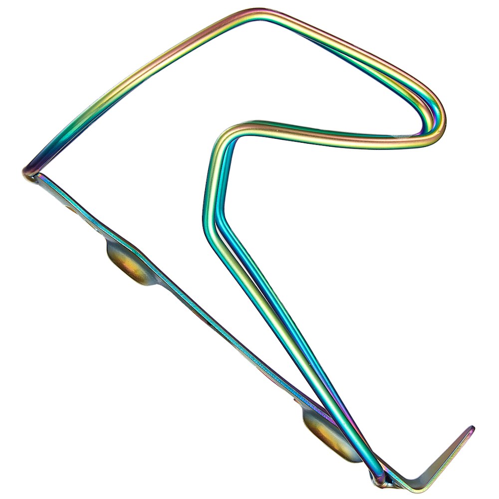 Supacaz TiFly Titanium Bottle Cage - Oil Slick | BIKE24