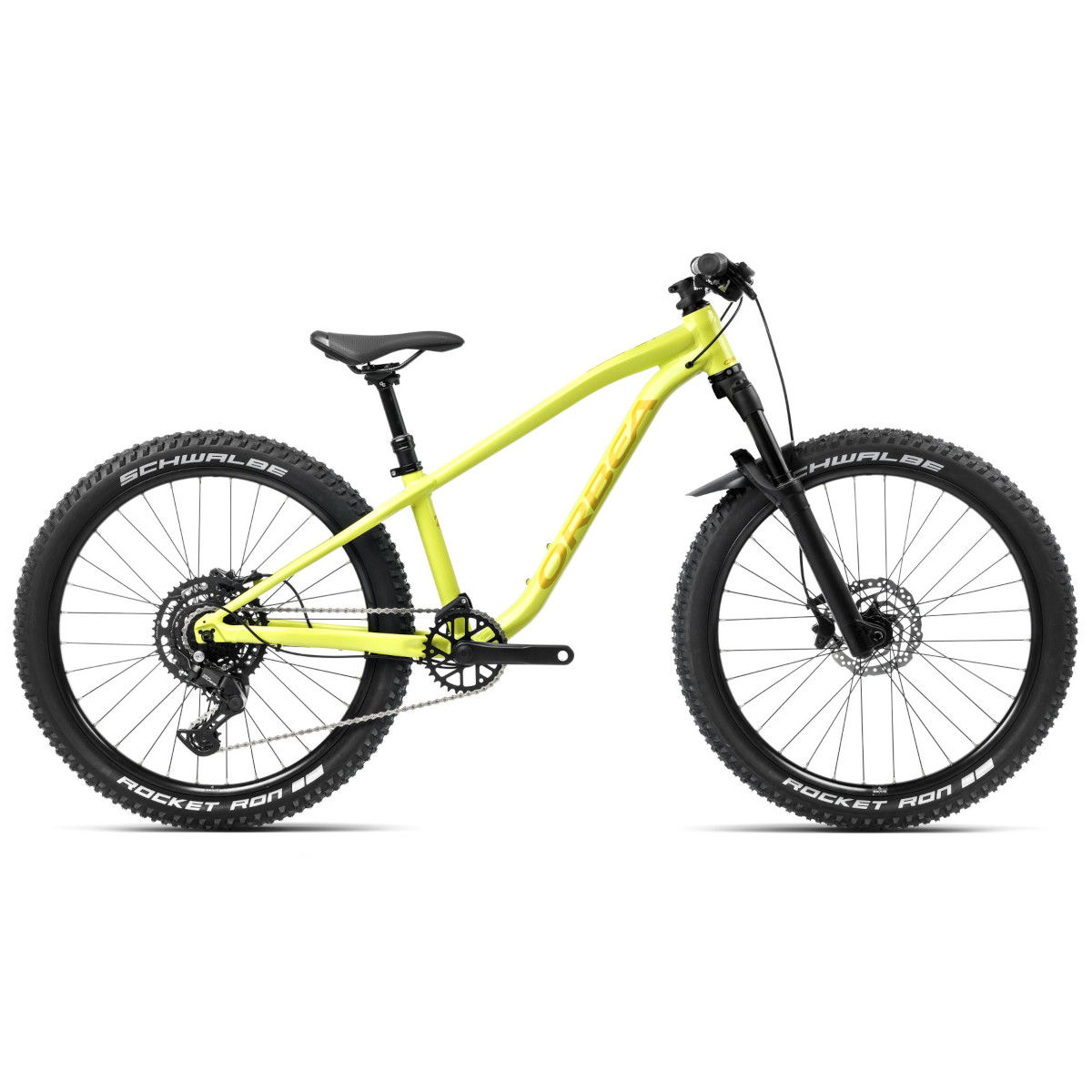 Produktbild von Orbea LAUFEY H10 - 24&quot; Kinder Mountainbike - 2025 - Spicy Lime - Corn Yellow (gloss)