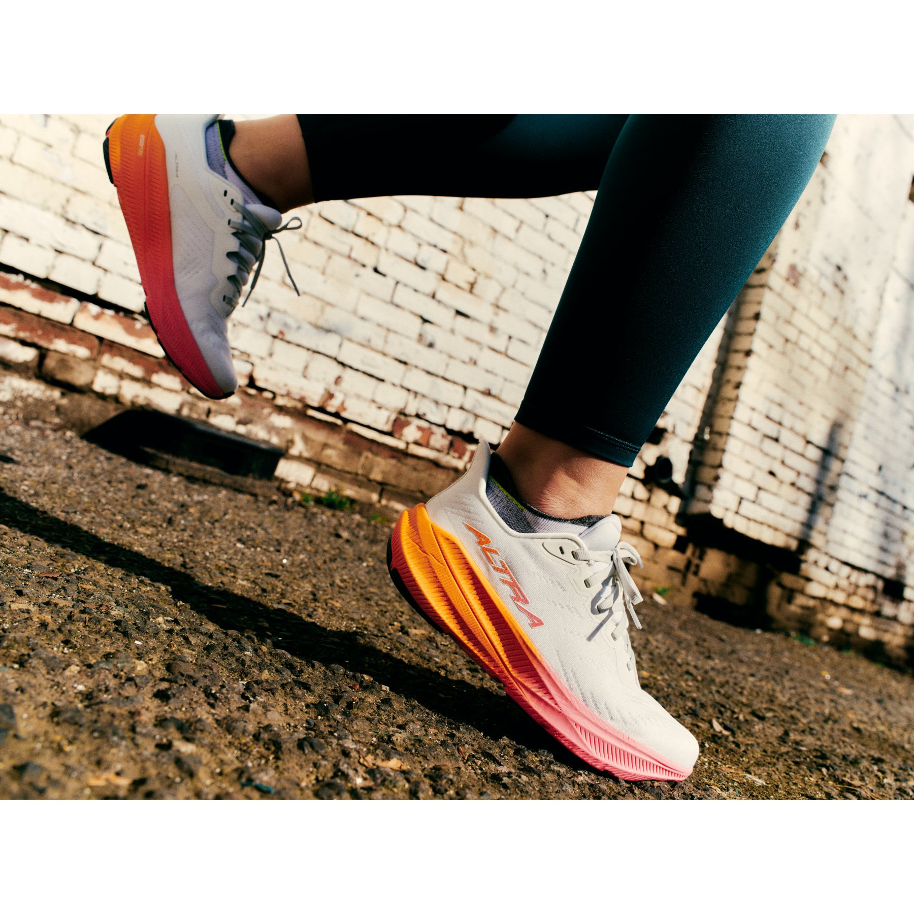 Altra Experience Flow 2 Running Shoes Women - White/Orange - 2nd
