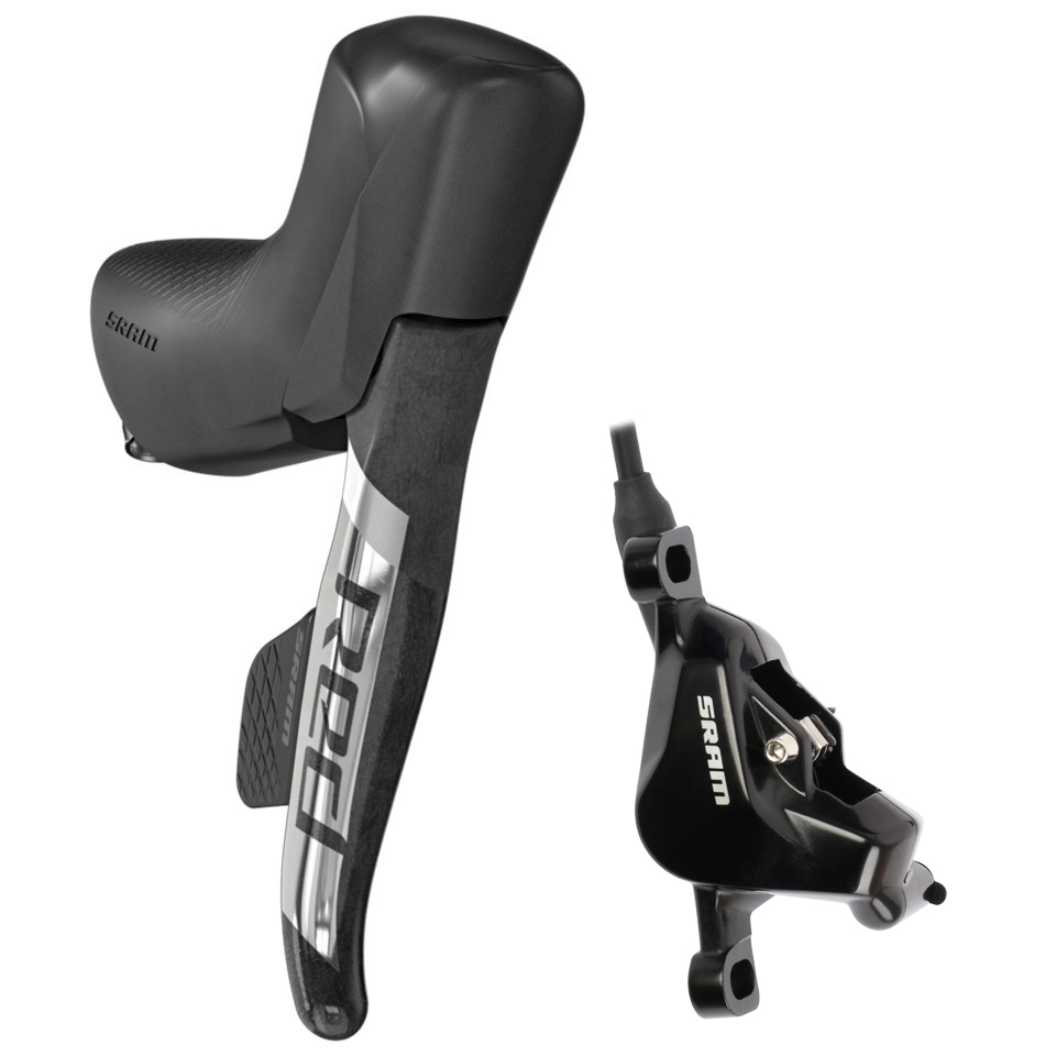 Picture of SRAM RED eTap AXS HRD Shift-Brake System + Hydraulic Disc Brake - Postmount - front | 2x12-speed - right