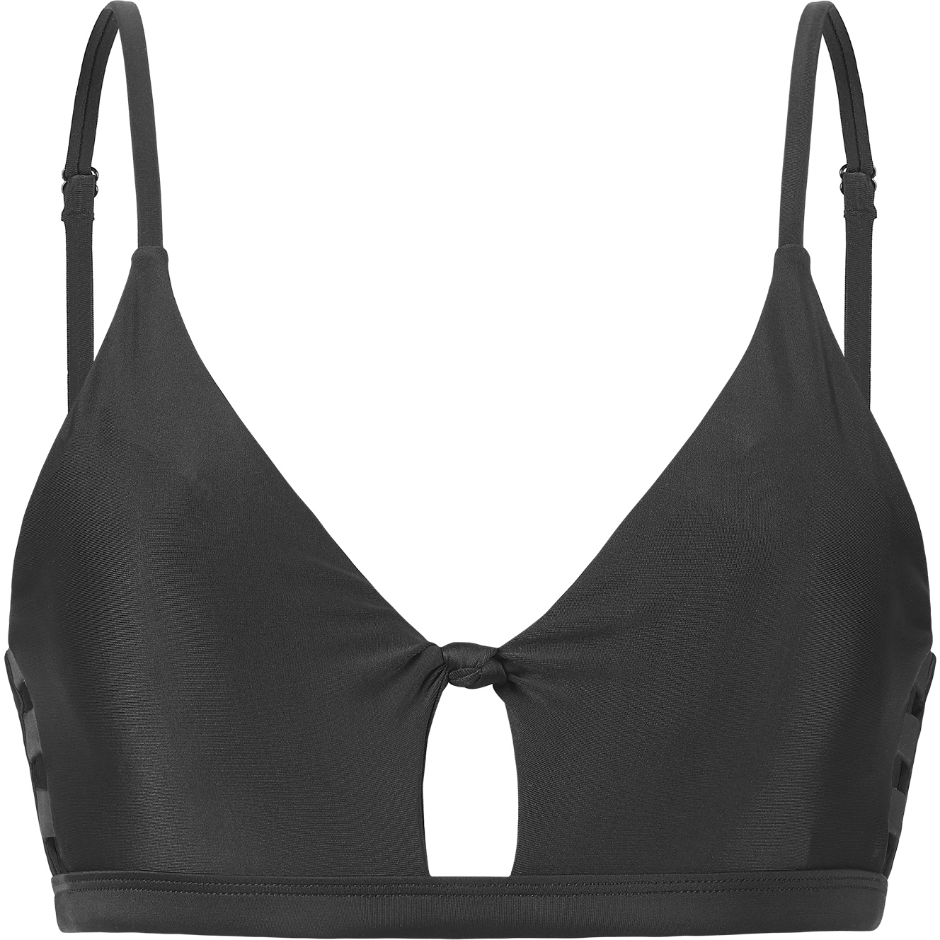 Picture Kalta Women's Triangle Bikini Top - Black | BIKE24