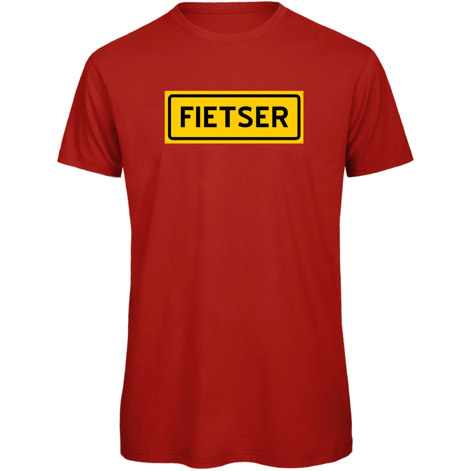 Produktbild von RTTshirts Fahrrad T-Shirt Fietser - rot