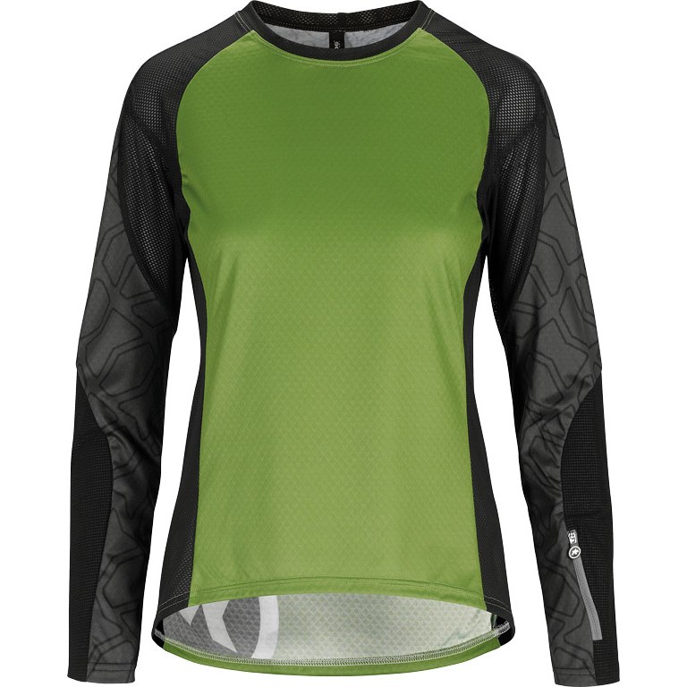 Bild von Assos TRAIL Langarm-Trikot Damen - pan green