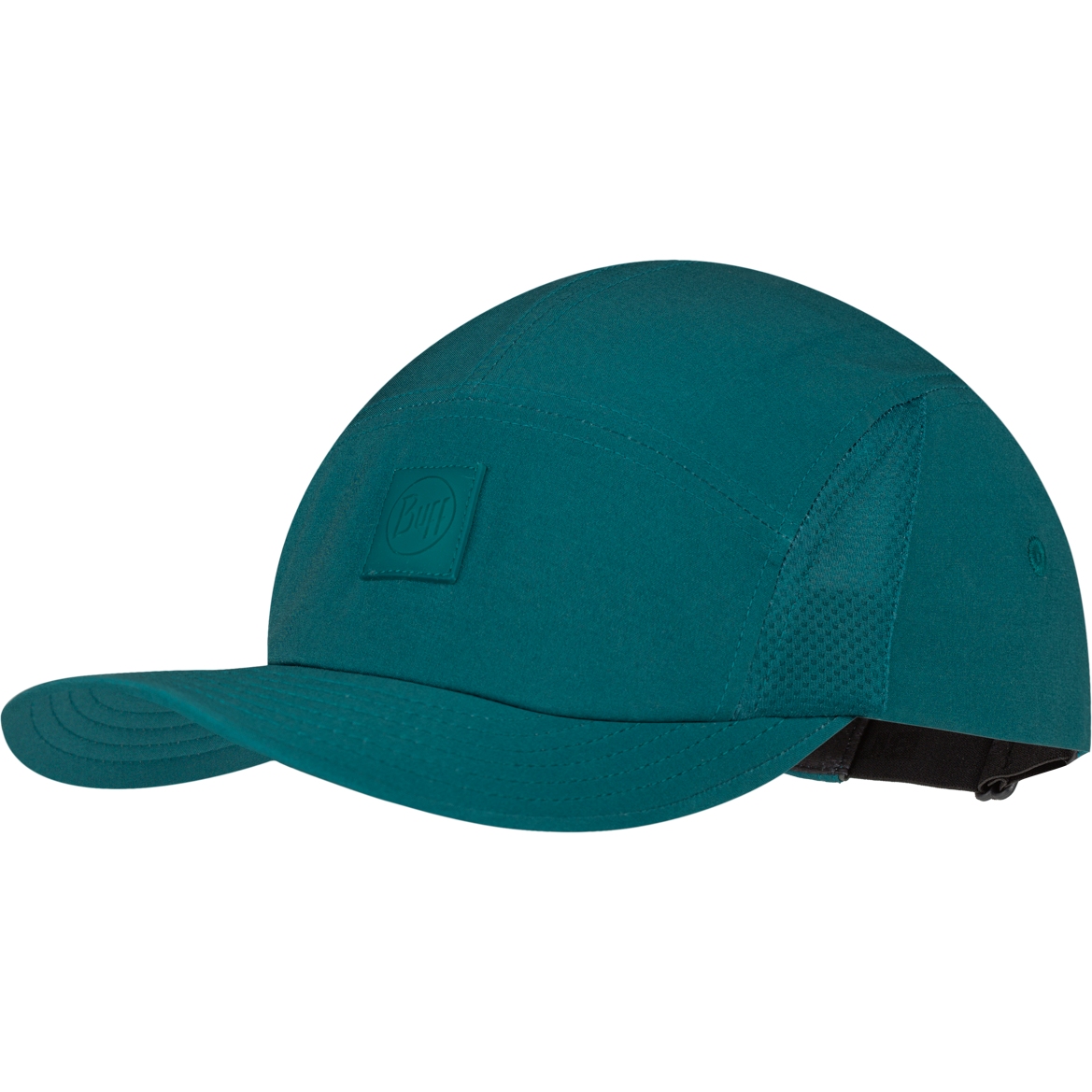 Колпачок Buff® 5 Panel Go Cap - однотонный бирюзово-бирюзовый