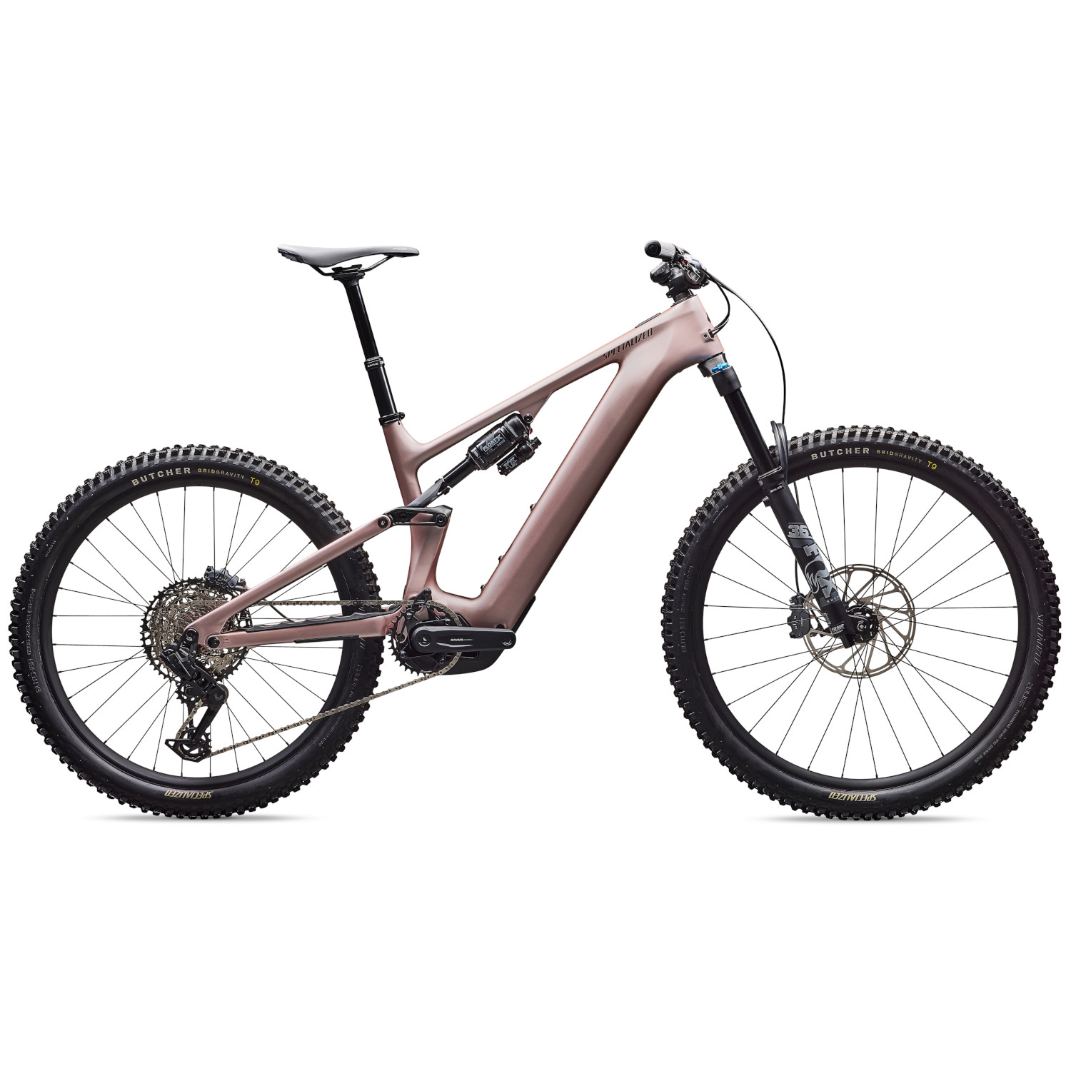 Productfoto van Specialized TURBO LEVO 4 COMP - Carbon E-MTB - 2026 - satin champagne / metallic obsidian