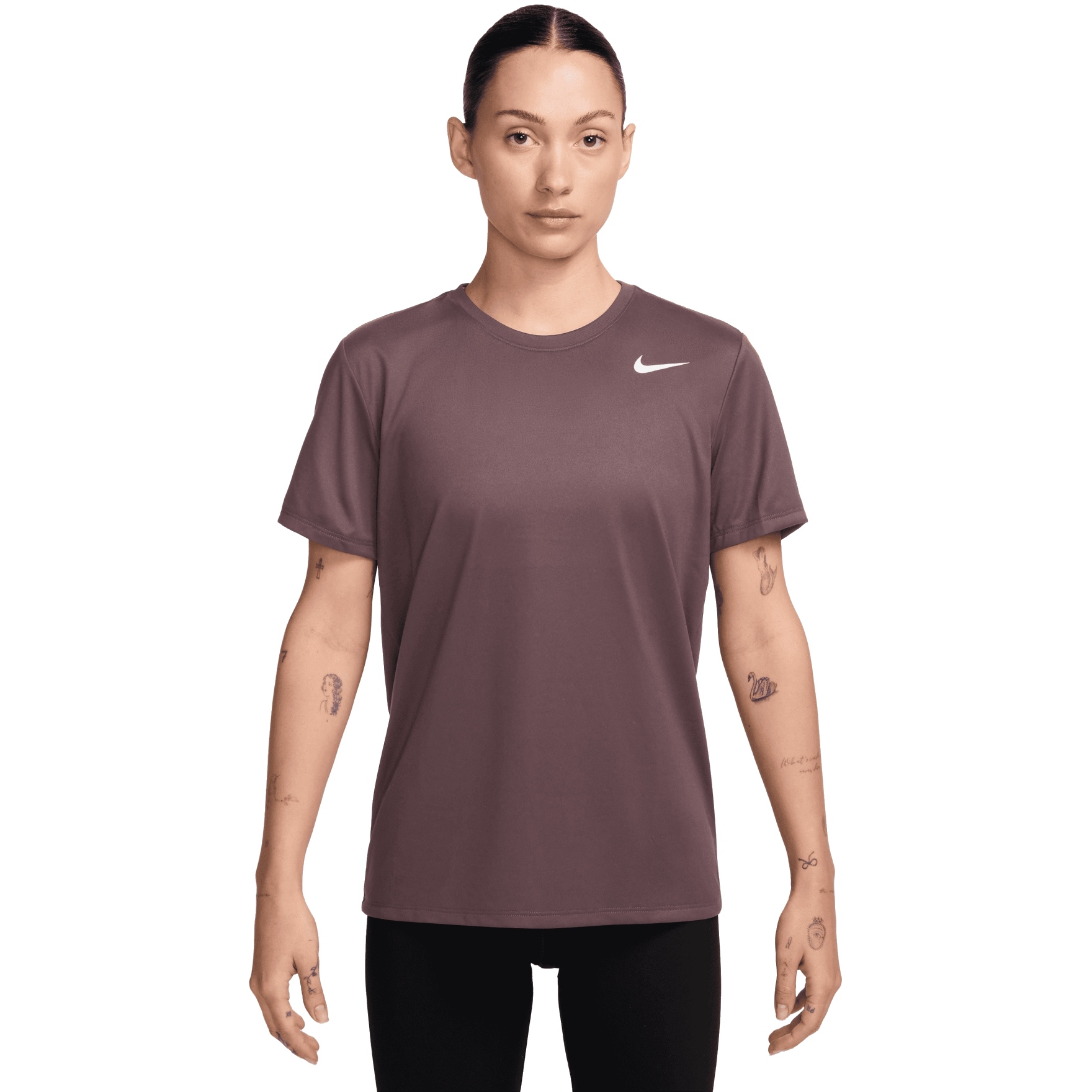 maroon nike shirt women's