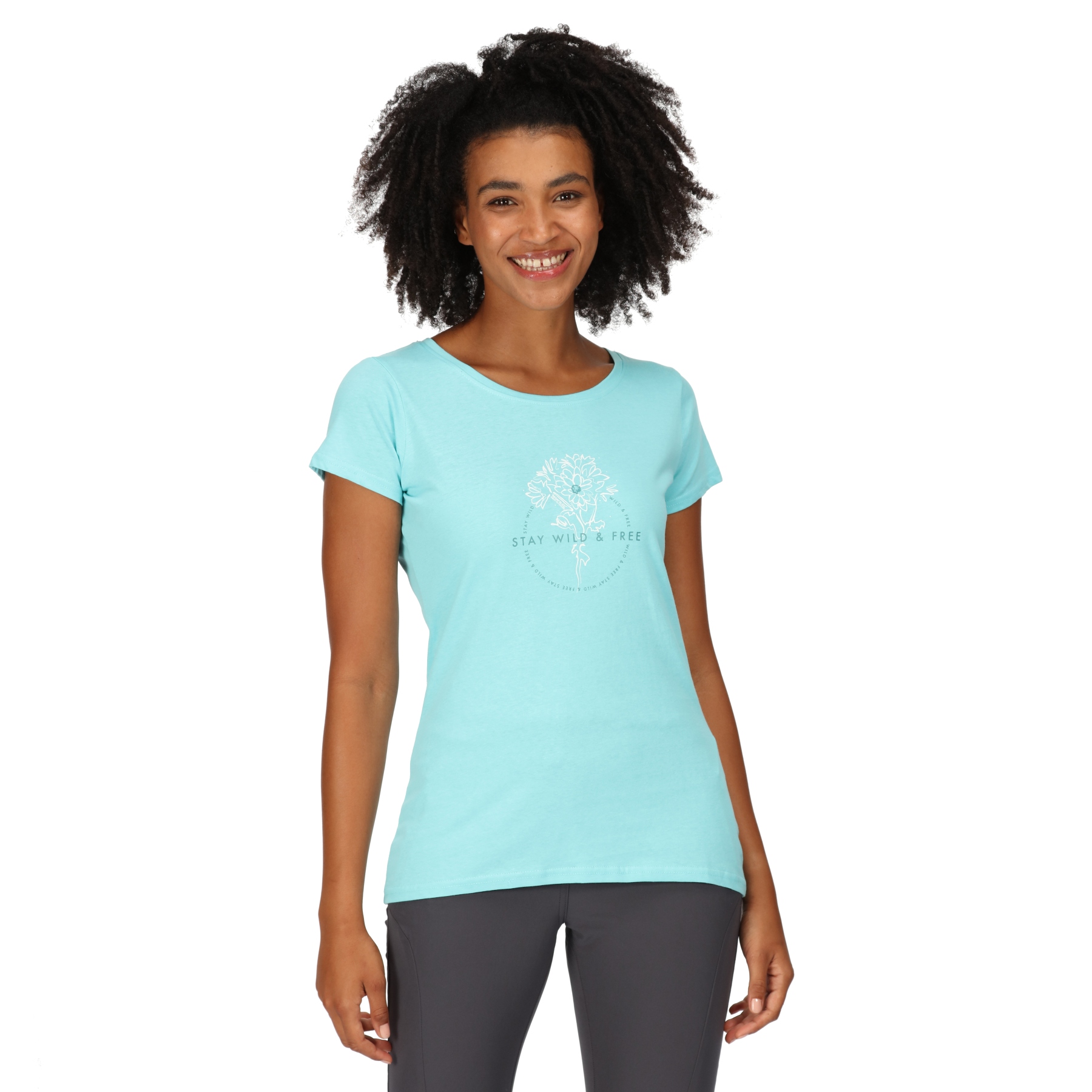 Produktbild von Regatta Breezed III T-Shirt Damen - Amazonite HWL